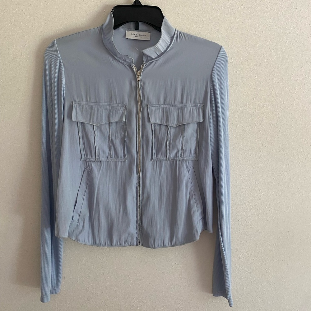 Lola & Sophie Sky Blue Blouse